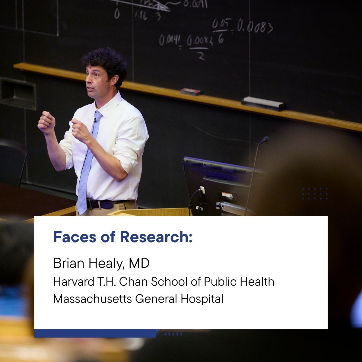 Harvard Catalyst (@harvardcatalyst) on Twitter photo Faces of Research: Teaching the next gen of statisticians. Learn how to discover the joy in statistics from Brian Healy <a href="/HarvardChanSPH/">Harvard T.H. Chan School of Public Health</a>, the man behind our popular Applied Biostatistics and Biostatistics Essentials courses: hvrdct.me/48af5e Faces of Research: Teaching the next gen of statisticians. Learn how to discover the joy in statistics from Brian Healy <a href="/HarvardChanSPH/">Harvard T.H. Chan School of Public Health</a>, the man behind our popular Applied Biostatistics and Biostatistics Essentials courses: hvrdct.me/48af5e