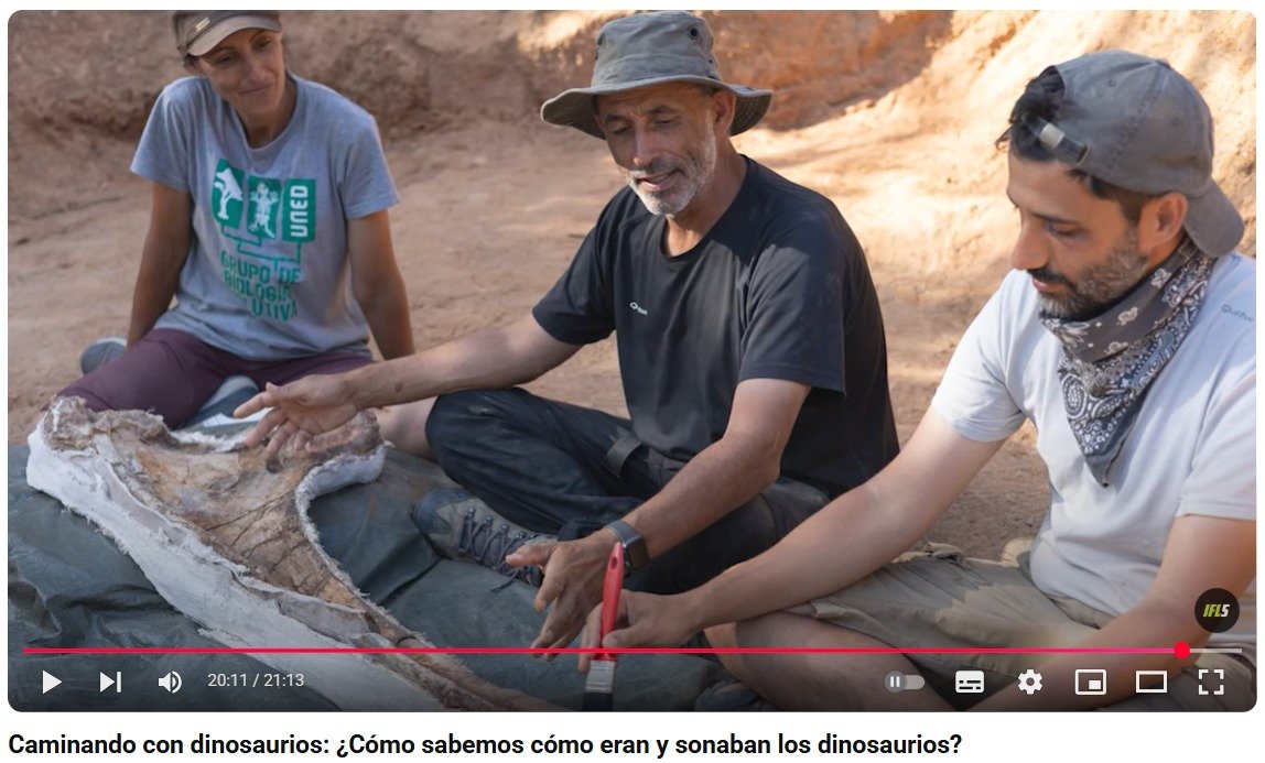 Parece que, poco a poco ya van saliendo algunas imágenes de la temporada 2025 de la serie "Walking with Dinosaurs" (BBC)...
youtube.com/watch?v=xVmdst…
y algunas nos encantan <a href="/Godzillin/">El Cuaderno de Godzillin (GBE-UNED)</a> <a href="/UNED/">UNED</a>