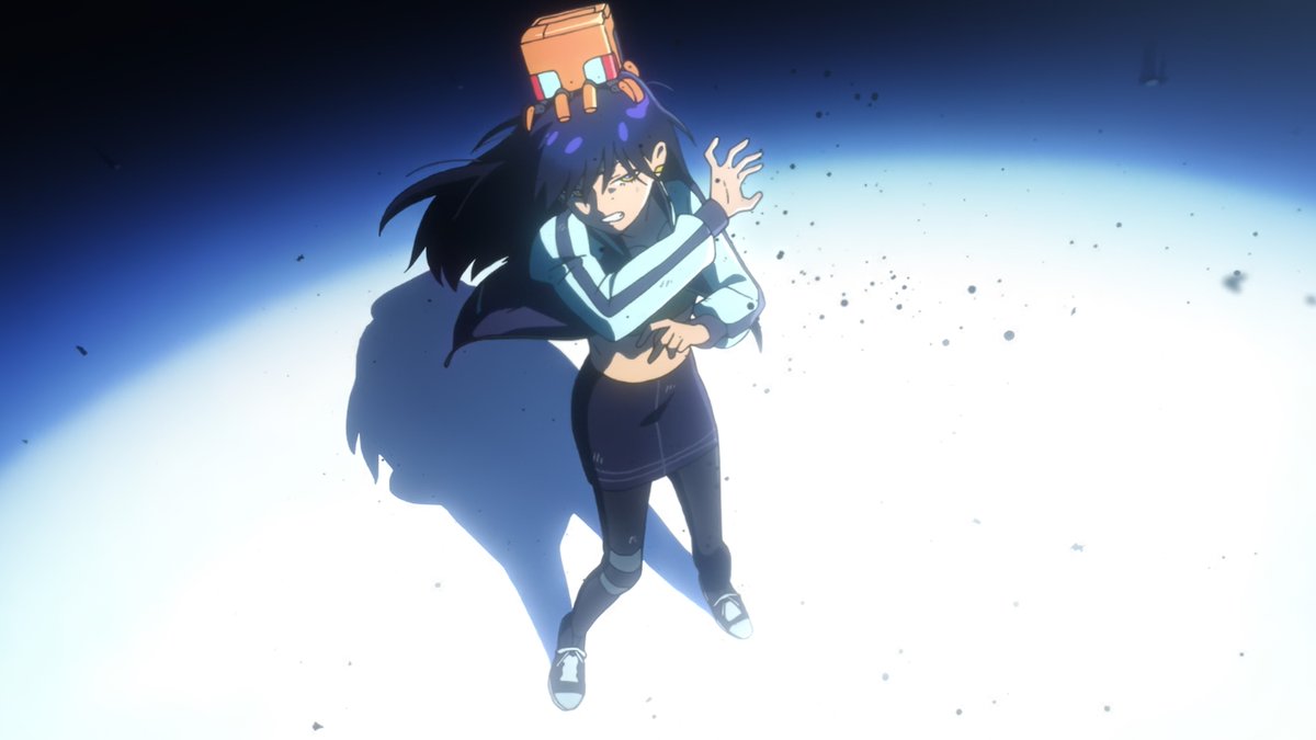 Yuyucow's tweet image. Spotlight motif in GQuX, huh. Surely won&apos;t come back in full force for an episode that changes the lives of the lead characters