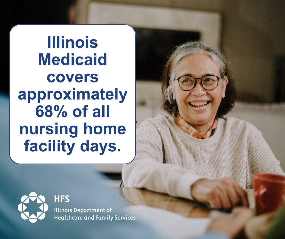 Your grandmother. A neighbor. A veteran. Your dad.
For many in Illinois, nursing care isn’t just needed—it’s essential. Medicaid covers 68% of all nursing facility days. Because everyone deserves dignity and care in their later years.