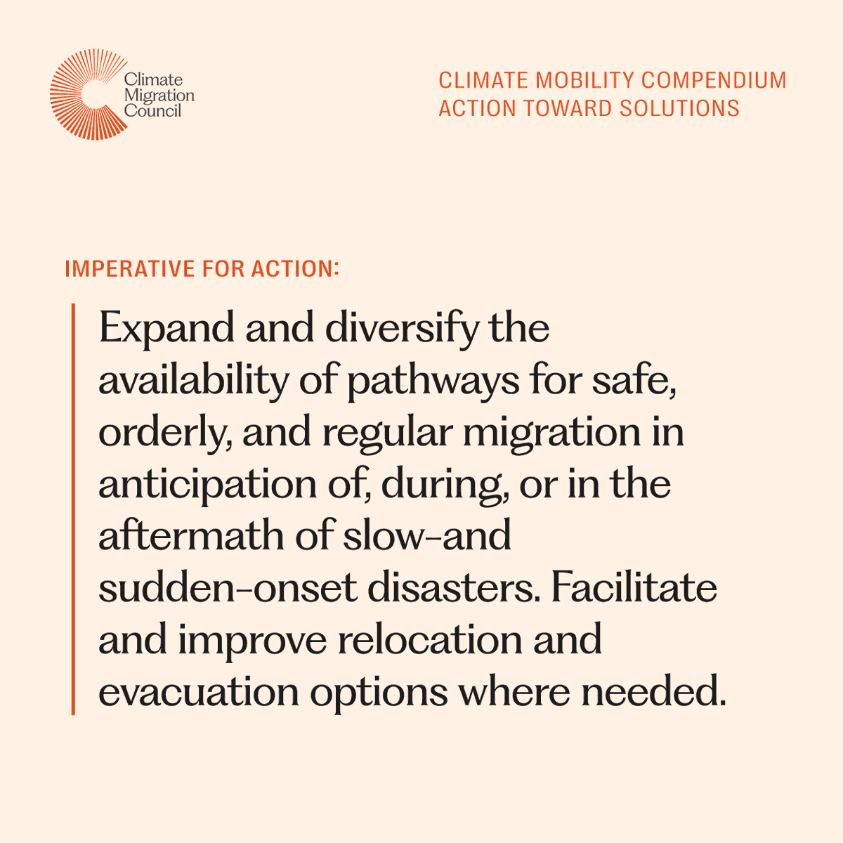 Climate Migration Council tweet media