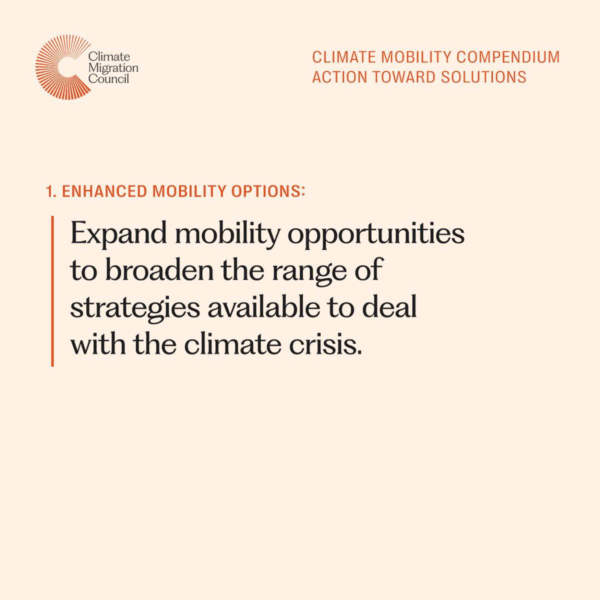 Climate Migration Council tweet media