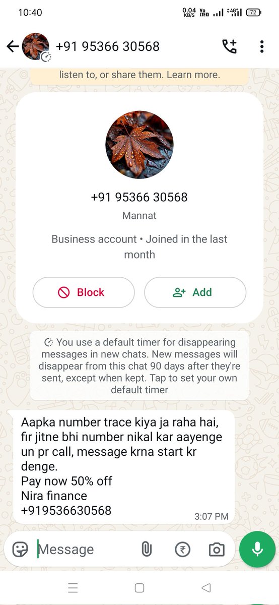talktorahman's tweet photo. @nirafinance 
Why you practice illegal practice.
Is it RBI guidelines or you violence the guidelines. Stop immediately 
#KKV https://t.co/gyncwPMQUK