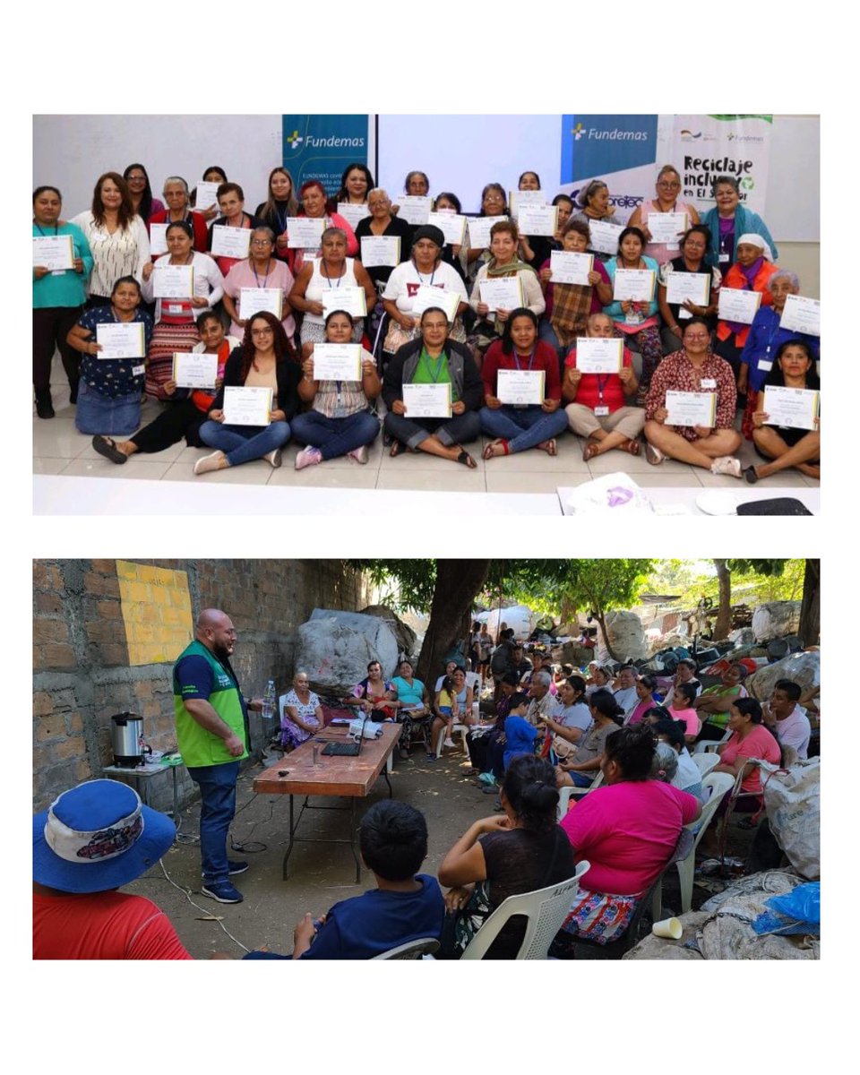 🇸🇻El Salvador avanza hacia la consolidación de su modelo de reciclaje inclusivo con triple impacto económico, climático y social.
♻️“Reciclar no es solo cuidar el planeta, también es reconocer la dignidad de quienes hacen posible esta labor.”
🔗latitudr.org/el-salvador-av…