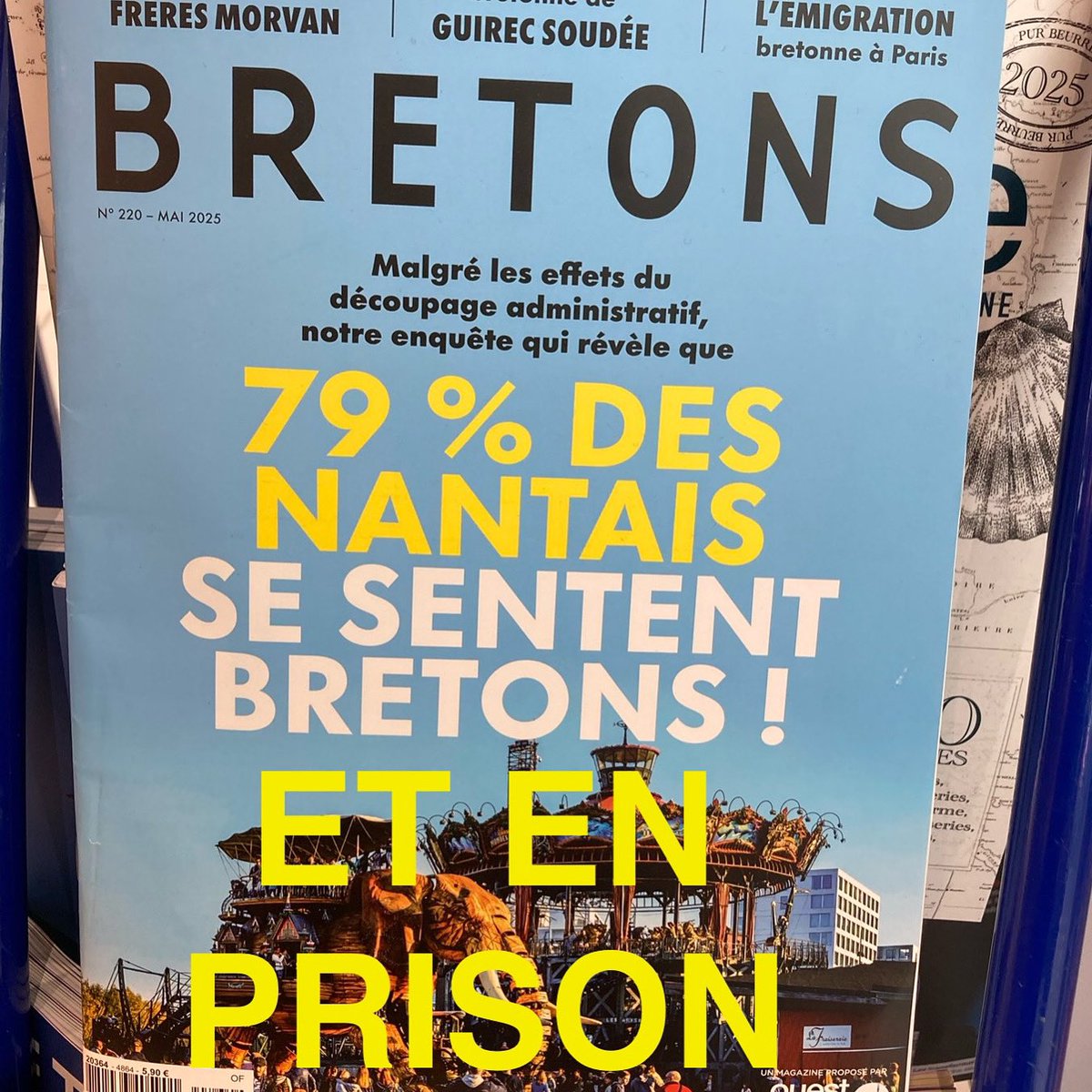 Nantes_Bretagne's tweet photo. Emprisonnés dans la région Pays de la Loire !
#44BZH ✊ https://t.co/qOdvFeltnu