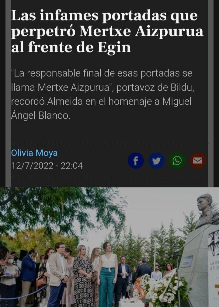 SiempreFielesGS's tweet photo. La repugnante cucaracha proetarra @MertxeAizpurua, hablando de impunidad, amedrentar y atacar.
Los bilduetarras de Otegi, los del tiro en la nuca y las bombas lapa.
Los SOCIOS preferentes de Ferraz.

#NiOlvidoNiPerdón 
#SonETA 

PSOE 
Rufián 
Sentencia Final 

Melody
Telemadrid https://t.co/YauO9KjtMA