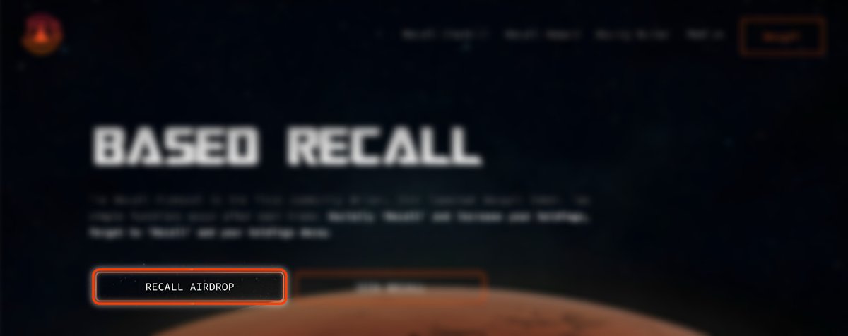 Based Recall | The Home of DecayFi tweet media