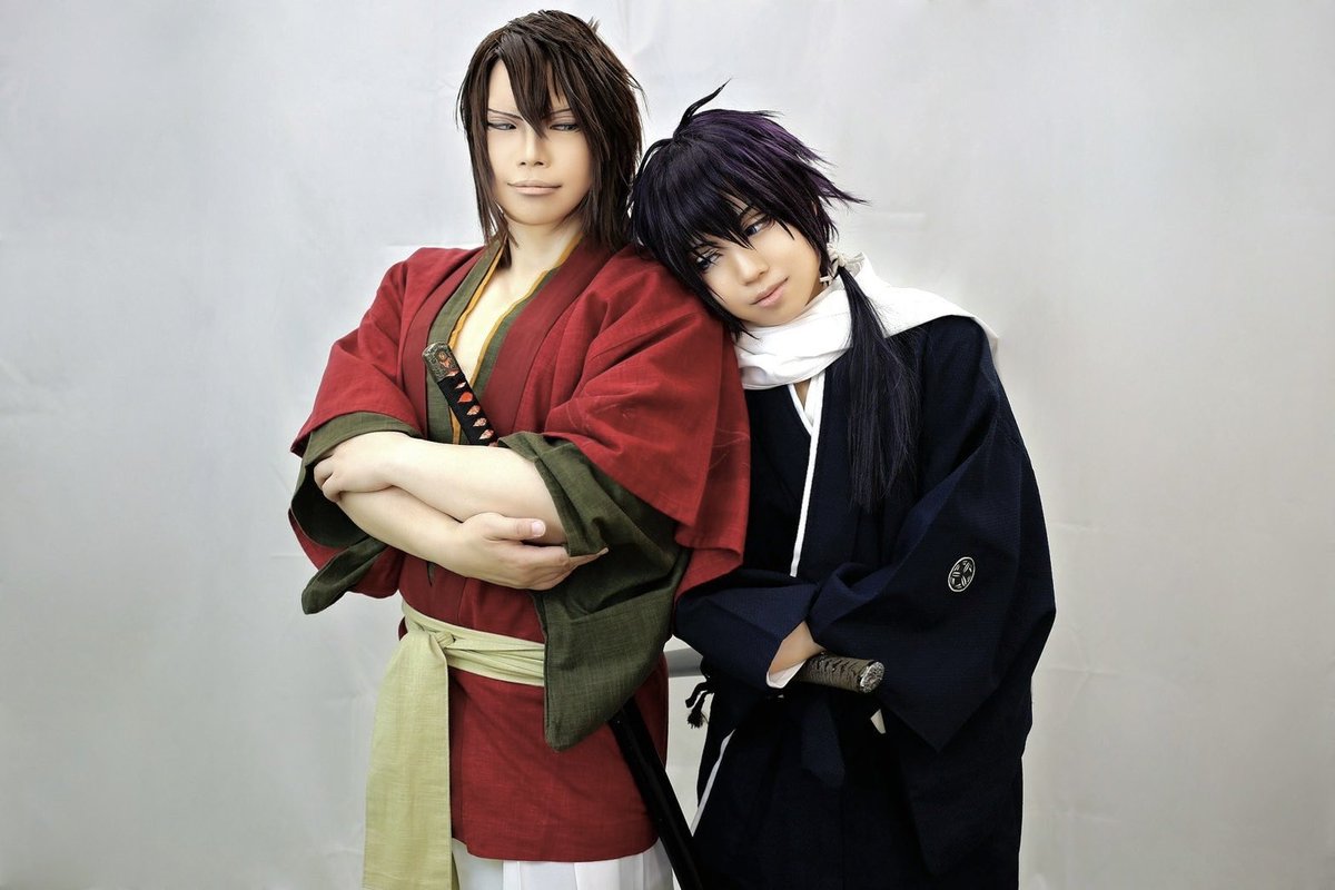 selicos97's tweet photo. ※コス
真改　薄/桜/鬼

ひとやすみ。

沖田:仙ちゃん　　撮影:くーさん https://t.co/WzBd7WIyCL