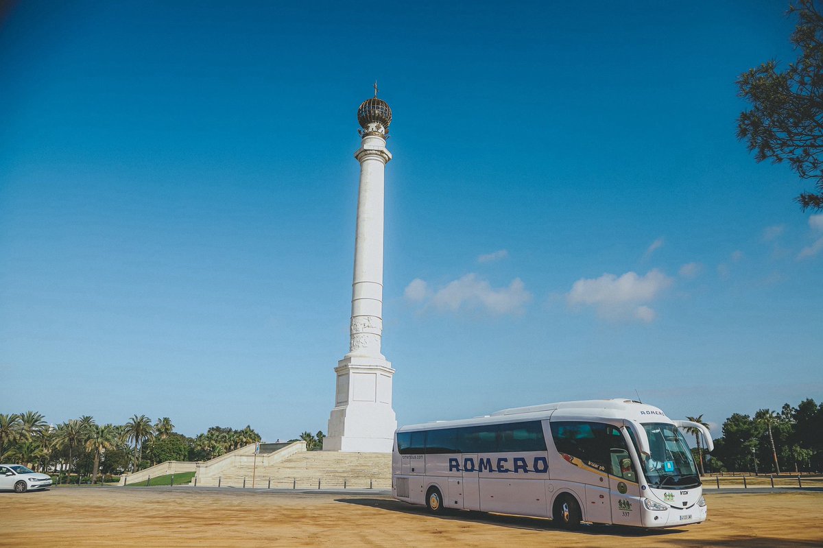 Son muchas las excursiones que tenemos en estas fechas. La Rábida con el muelle de las Carabelas y el monumento a los descubridores son algunos de los atractivos que se pueden visitar en #Huelva durante todo el año. ¿Te animas a organizarlo en grupo? ℹ️romerobus.com