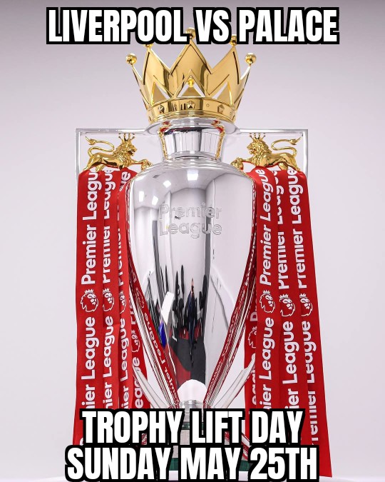 In the words of Fabrizio Romano....here we go.
Last game of the season, trophy day.
Kick off 11am at Fitzray's.