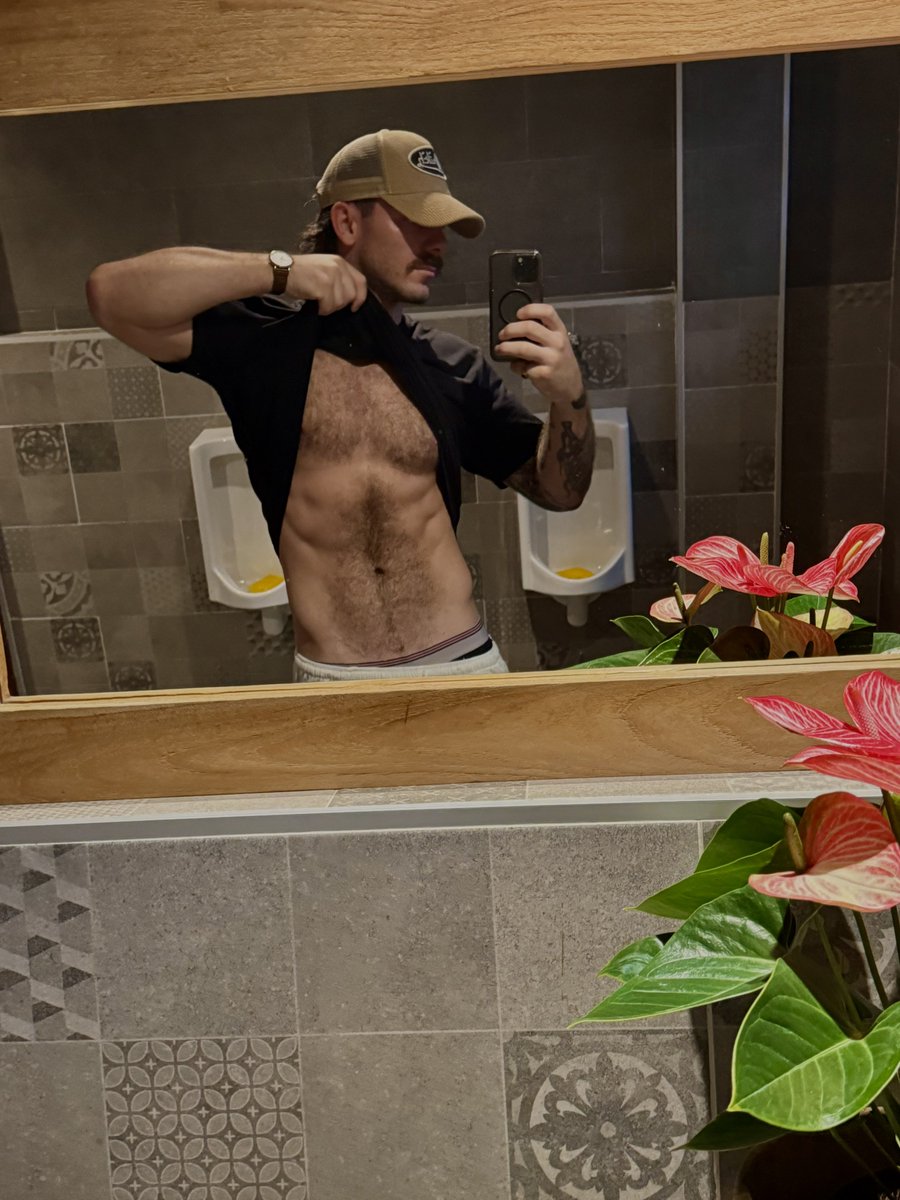 I flashed you from the bathroom, so what are you going to do about it?