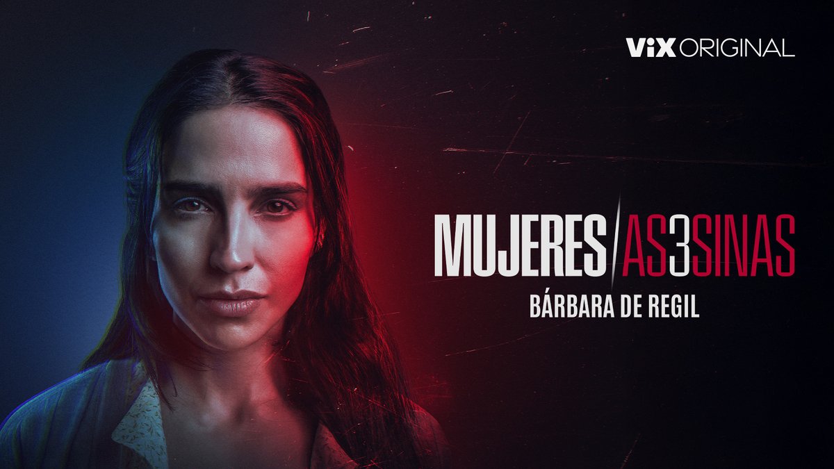VIX's tweet photo. Bárbara de Regil te mostrará una faceta que nunca imaginaste en #MujeresAsesinasS3 en ViX. Prepárate para una historia intensa. Dale Like ❤️ para que conozcas más sobre su personaje. https://t.co/BPqxUnFaW9