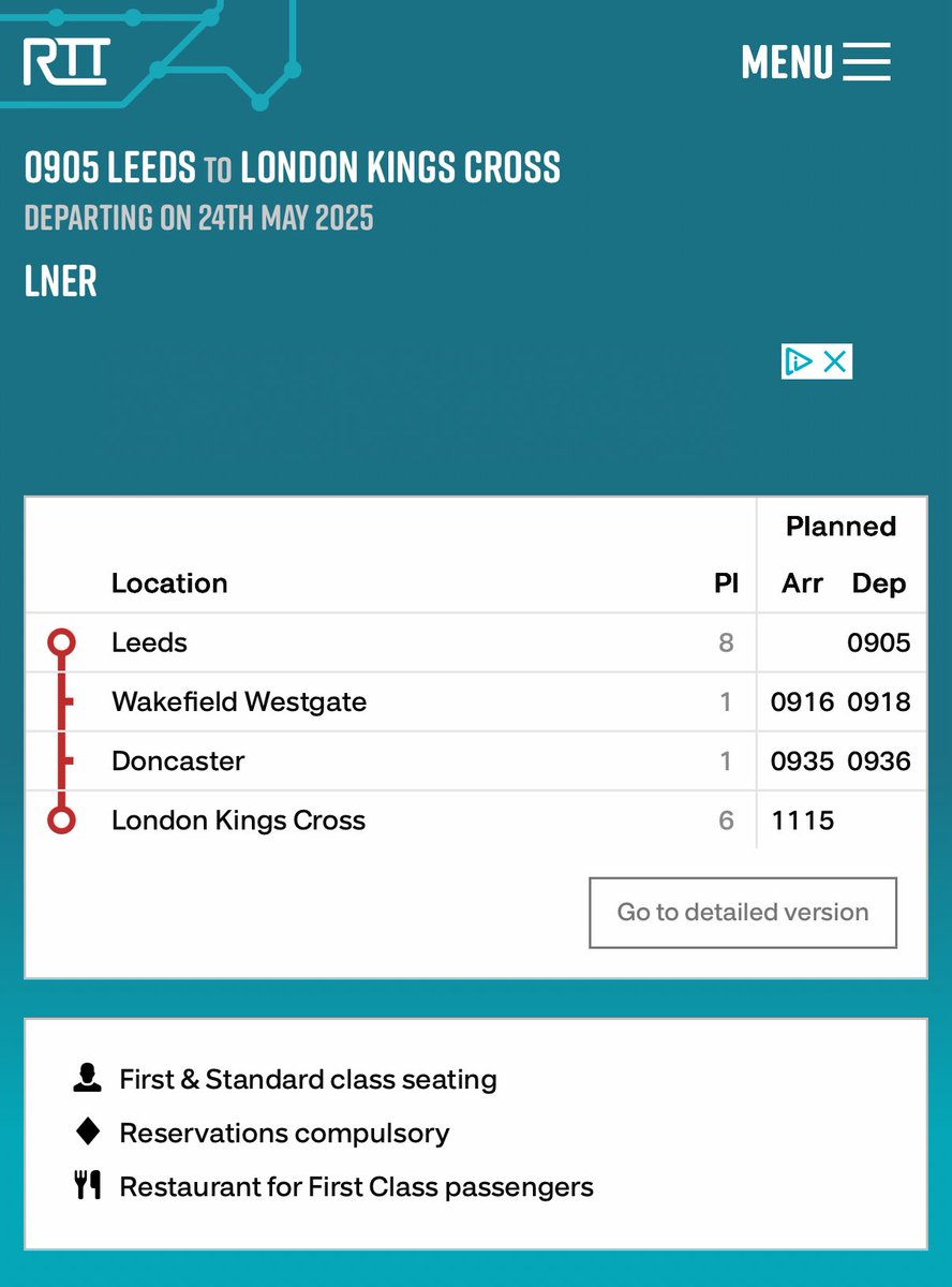 Josh Chapman (@_joshchapman98) on Twitter photo For #sufc fans still looking for train travel to Wembley, <a href="/LNER/">London North Eastern Railway</a> has added an extra 0936 service from Doncaster, no stops, straight to King’s Cross on Saturday.
Went on sale this morning.
#twitterblades For #sufc fans still looking for train travel to Wembley, <a href="/LNER/">London North Eastern Railway</a> has added an extra 0936 service from Doncaster, no stops, straight to King’s Cross on Saturday.
Went on sale this morning.
#twitterblades