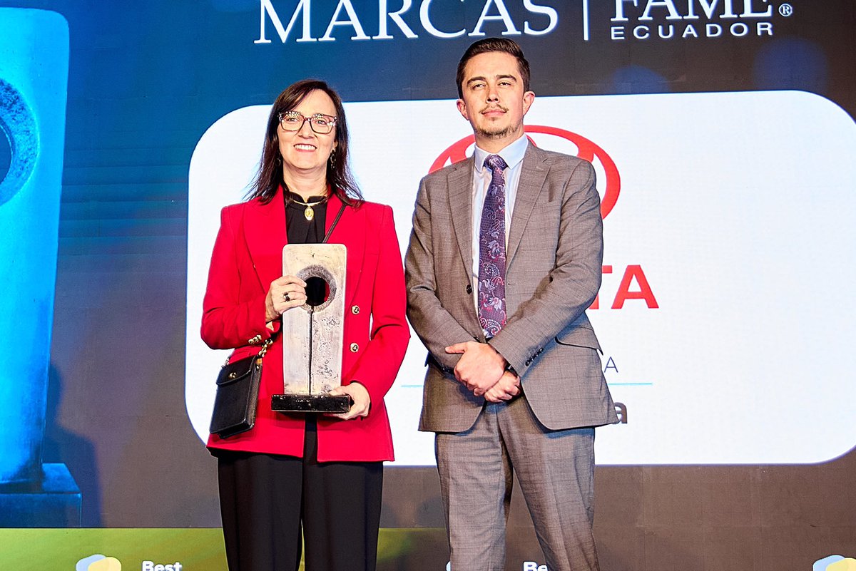 EcGrandesMarcas's tweet photo. ¡Celebramos una noche memorable llena de reconocimiento! 💫
Muchas felicidades @ToyotaEcuador por ser parte del Marketing Hall of Fame Ecuador.

#GrandesMarcasEc #MarketingHallOfFameEc https://t.co/DcPP09tRfX