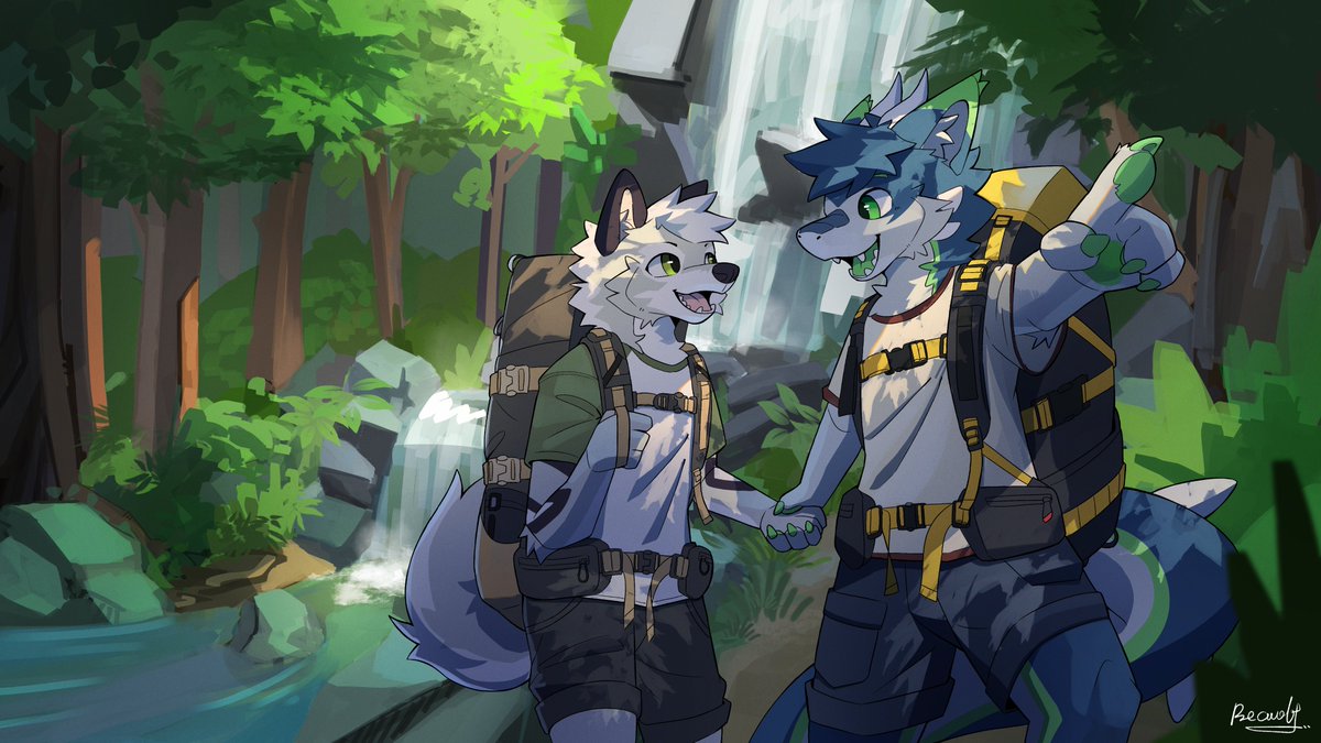 Let's go on a hike! (Repost cuz wrong tag oops)