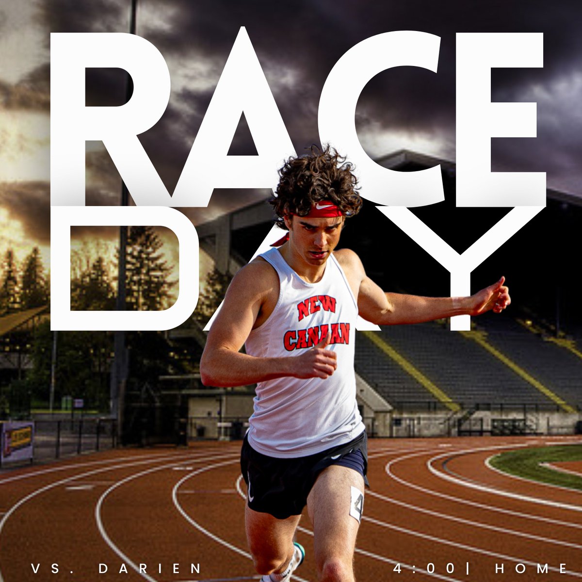Both Boys and Girls Track have a HUGE meet today vs. rival Darien - with the FCIAC East championship on the line. #nctv78