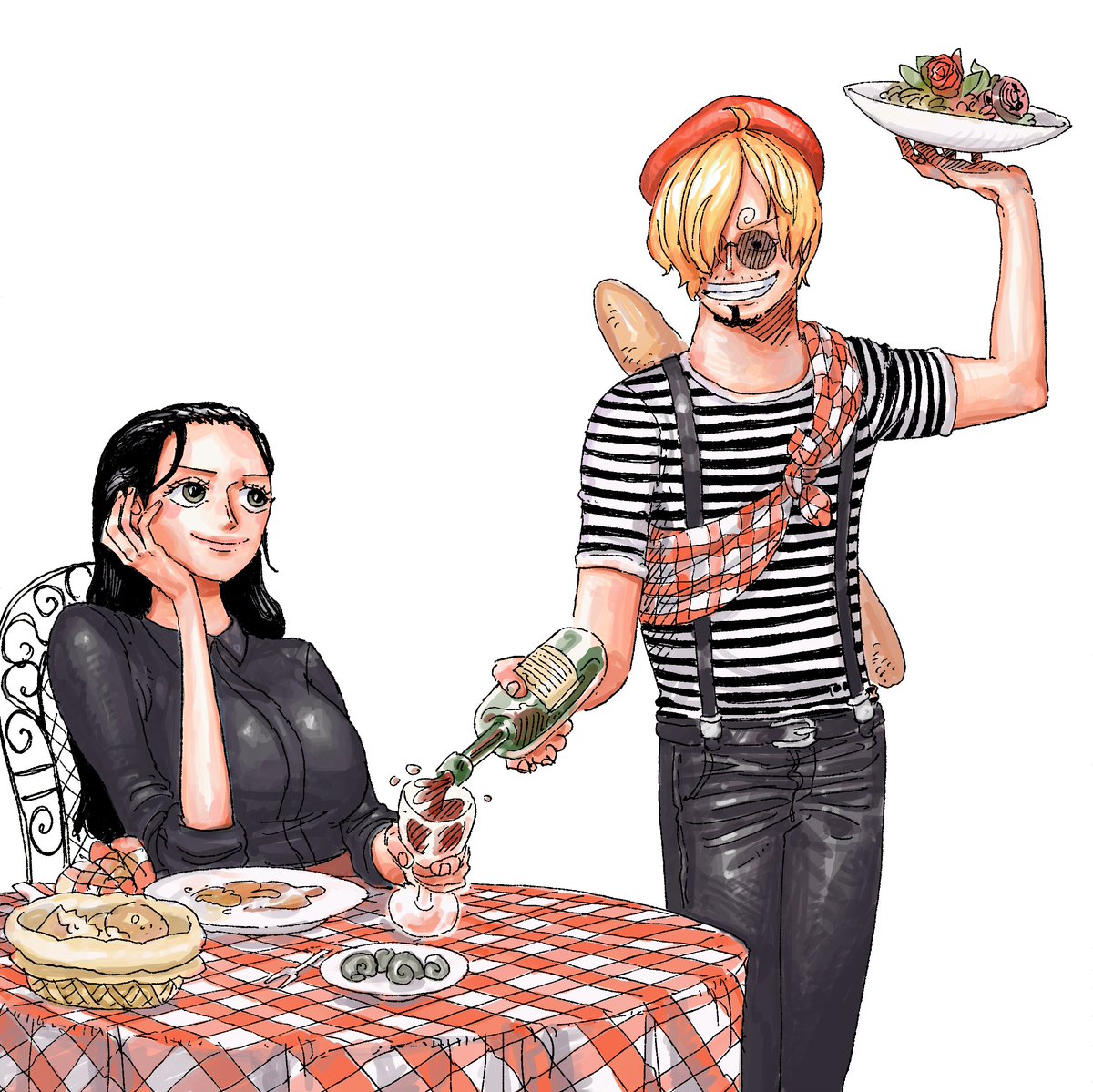 🥖
#onepiece #Expedition33 #Robin #sanji