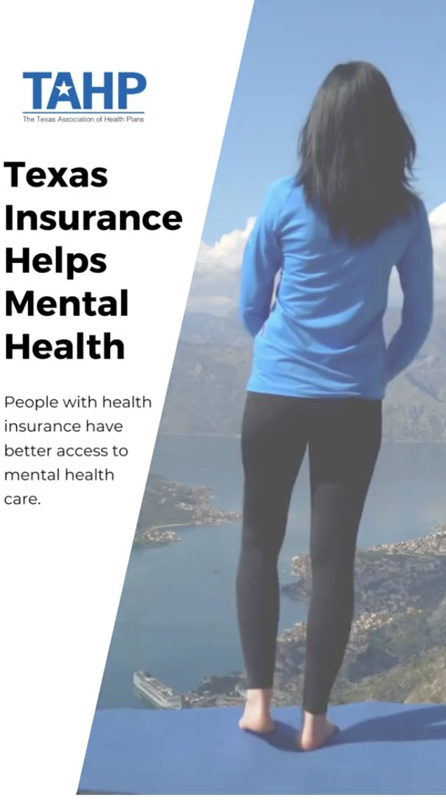 Did you know, in Texas, people with health insurance have better access to mental health care?