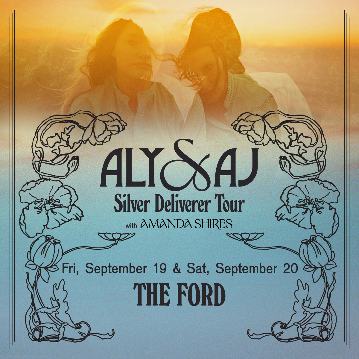 Due to popular demand, a second <a href="/alyandaj/">Aly & AJ</a> show has been added at The Ford! Get your tickets for the September 20 show today. bit.ly/F25AA