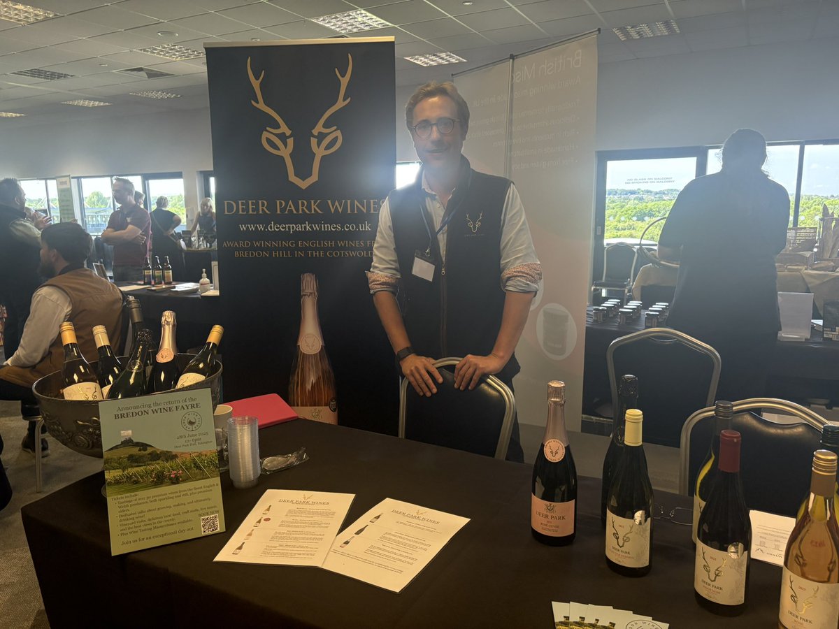 Great day with <a href="/VisitWorcs/">Visit Worcestershire</a> celebrating and connecting Worcestershire’s food &amp; drink producers and hospitality businesses 🥂