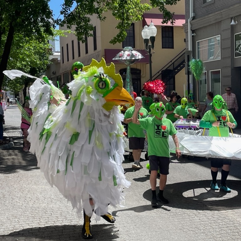 As a senior this year, Odessa shared her personal reflection with us after attending her last Daisy Art Parade as a CHS student. Read her heart felt words here: communityhigh.net/2025/05/odessa…