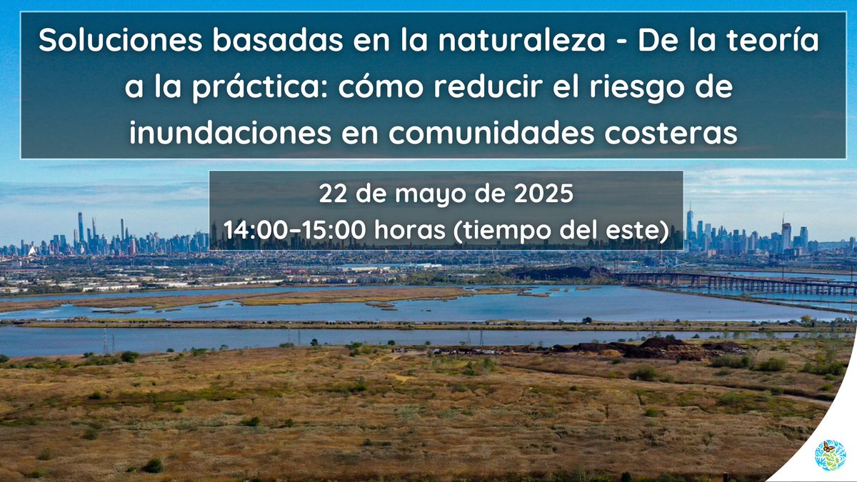 🌊 🏝️ ¡Únete a nuestro segundo seminario web sobre SbN – De la teoría a la práctica: cómo reducir el riesgo de inundaciones en comunidades costeras!

Tendremos un magnífico panel de ponentes

📌22 de mayo
⏰ 14 horas (tiempo del este)

Regístrate👉cec.org/es/eventos/sbn…