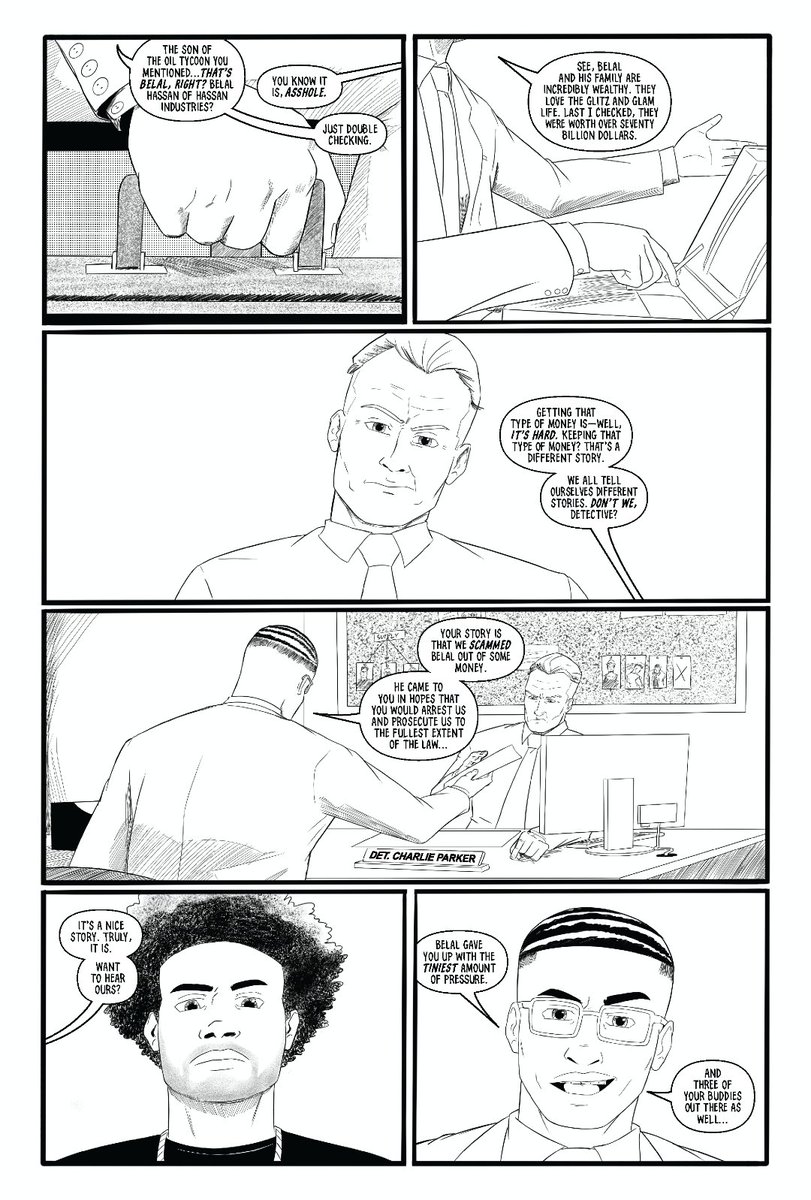 The first 10 pages of THE BLACK JEWELS

<a href="/josh_brunson21/">Josh “Free Palestine” Brunson</a> was extremely patient with me and we grinded on this comic for about two years as I navigated starting law school

But it was worth it and we made a damn good comic (1-4)