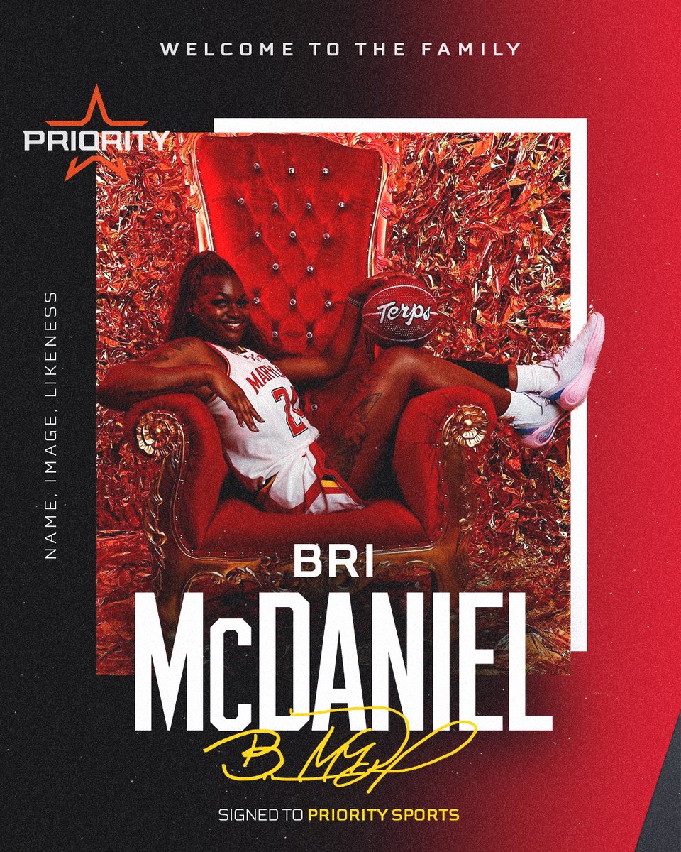 Welcome to the fam, <a href="/bri_doll23/">Brianna McDaniel</a>! 🐢

Excited to represent Bri heading into her senior season in College Park. 

#NIL | <a href="/TerpsWBB/">Maryland Women’s Basketball</a>