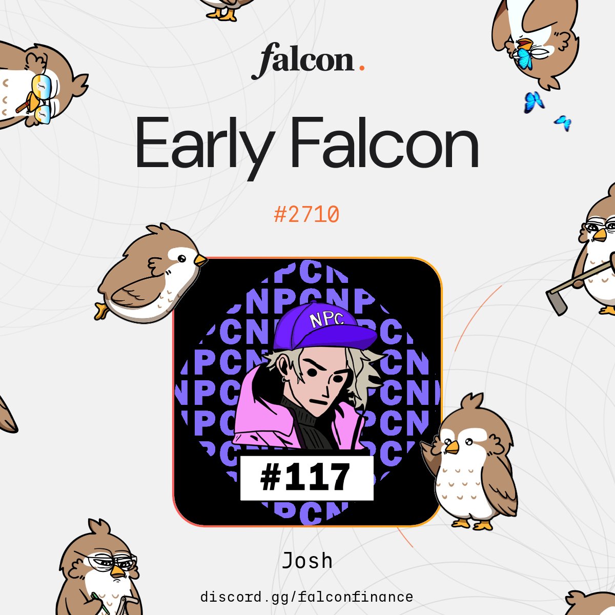 One of the few.

One of the first.

One of the Early Falcons.

Making Yield Great Again with @falconstable 🦅⛽️