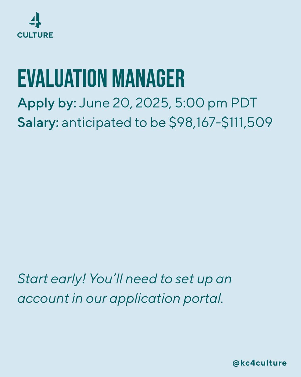 Calling all data lovers! We're looking for an Evaluation Manager to provide oversight of data collection methods, grant reporting, and overall program measurement. 

See the position description and apply by June 20, here: bit.ly/3YTfHNS 

<a href="/tableau/">Tableau</a> <a href="/tableaupublic/">Tableau Public</a>