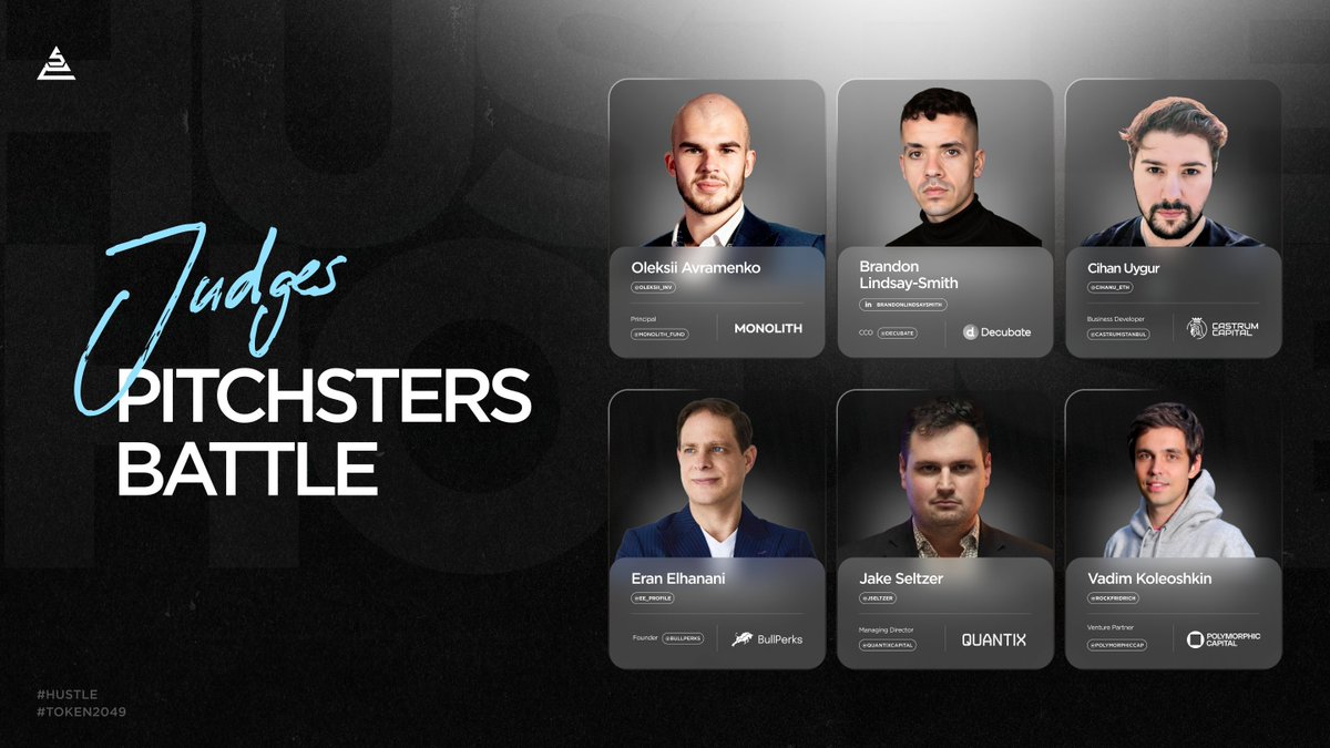 Cryptorsy Ventures (@cryptorsyio) on Twitter photo 1/🧵 VC Judges from <a href="/monolith_fund/">monolith</a>, <a href="/decubate/">Decubate</a>, <a href="/castrumistanbul/">Castrum Istanbul</a>, <a href="/bullperks/">BullPerks</a>, <a href="/QuantixCapital/">Quantix Capital</a> & <a href="/polymorphiccap/">Polymorphic Capital</a> made their picks 🔥
Brutal but fair.
Here are the 3 projects that went through the fire—and came out on top 👇 1/🧵 VC Judges from <a href="/monolith_fund/">monolith</a>, <a href="/decubate/">Decubate</a>, <a href="/castrumistanbul/">Castrum Istanbul</a>, <a href="/bullperks/">BullPerks</a>, <a href="/QuantixCapital/">Quantix Capital</a> & <a href="/polymorphiccap/">Polymorphic Capital</a> made their picks 🔥
Brutal but fair.
Here are the 3 projects that went through the fire—and came out on top 👇