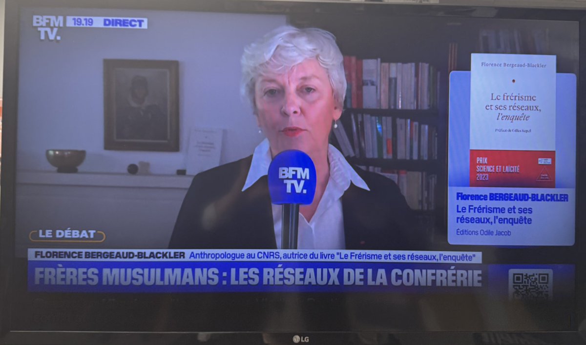 ALeaument's tweet photo. Bonjour @BFMTV. 

Saviez-vous que le CERIF, créé par madame Bergeaud-Blackler, a reçu des financements de Périclès, la structure de Pierre-Édouard Stérin ? 

Peut-on du coup parler des «réseaux de la confrérie» financière de l’extrême droite ? https://t.co/nKPU5s5z7C