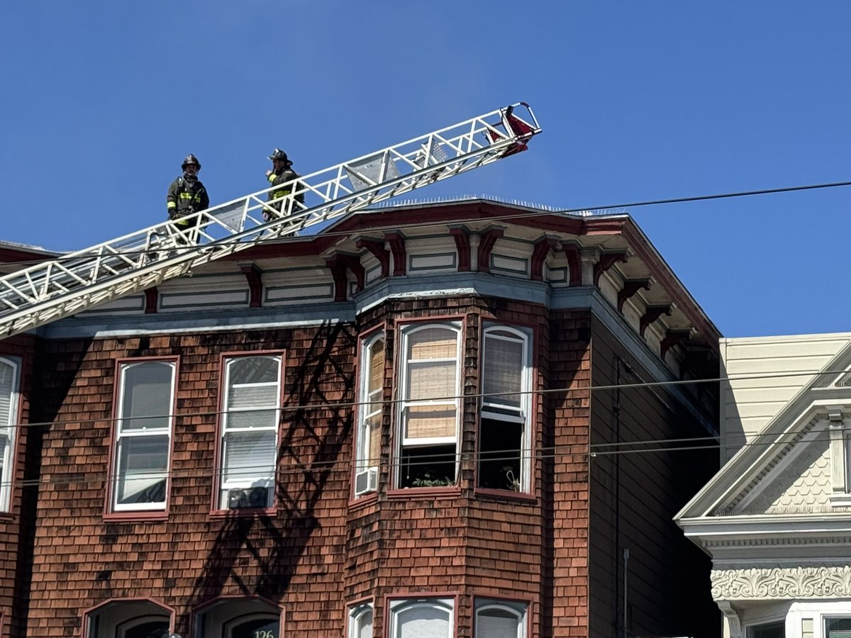 SF Firefighters are on scene at a working fire.  Bus lines on Church and Duboce will be impacted <a href="/SFMTA_Muni/">SFMTA</a> <a href="/SFFDPIO/">SAN FRANCISCO FIRE DEPARTMENT MEDIA</a>