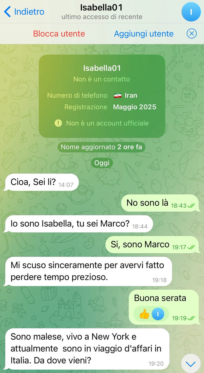 deliux9's tweet photo. Isabella stai calma per favore https://t.co/MobfMQXhaE