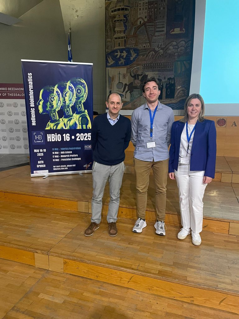 #HBioinfo 2025 has come to an end - what a great #bioinformatic #congress! Inspiring talks, engaging discussions, and the warmth of Greek hospitality. Huge congratulations to the organizing committee!