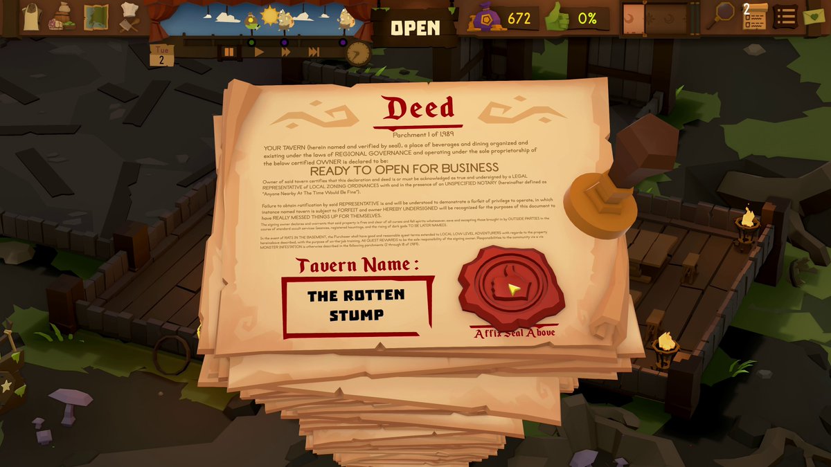 TavernKeeper's tweet photo. Our game's UI 🍻 https://t.co/uRpXWcr6mS