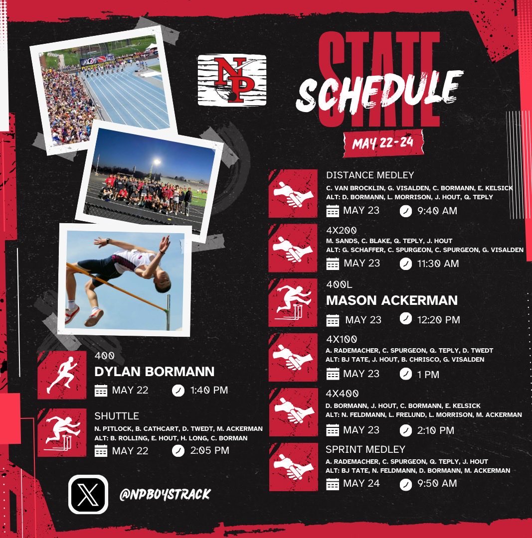 npboystrack's tweet image. Your Comet ☄️ Boys T&amp;amp;F team is ready!! Get your tickets to watch them burn 🔥 up the Blue Oval! @IHSAA for tickets