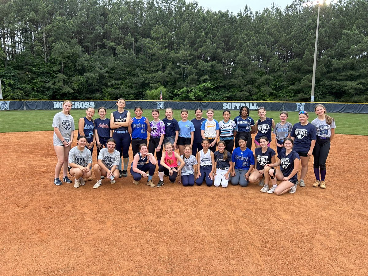 NorxSoftball's tweet photo. Day 1 of Middle School Tryouts!
#futurebluedevils https://t.co/Velaxh4I9k