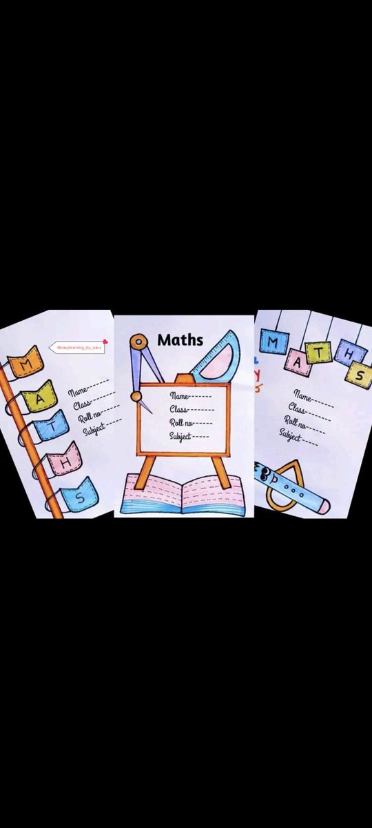 easylearnbyaaru's tweet image. Front page Idea, File front page design #schoolproject #student #studyadda #pagedesign #namepage #filepagedecoration #frontpage #drawpage #drawing