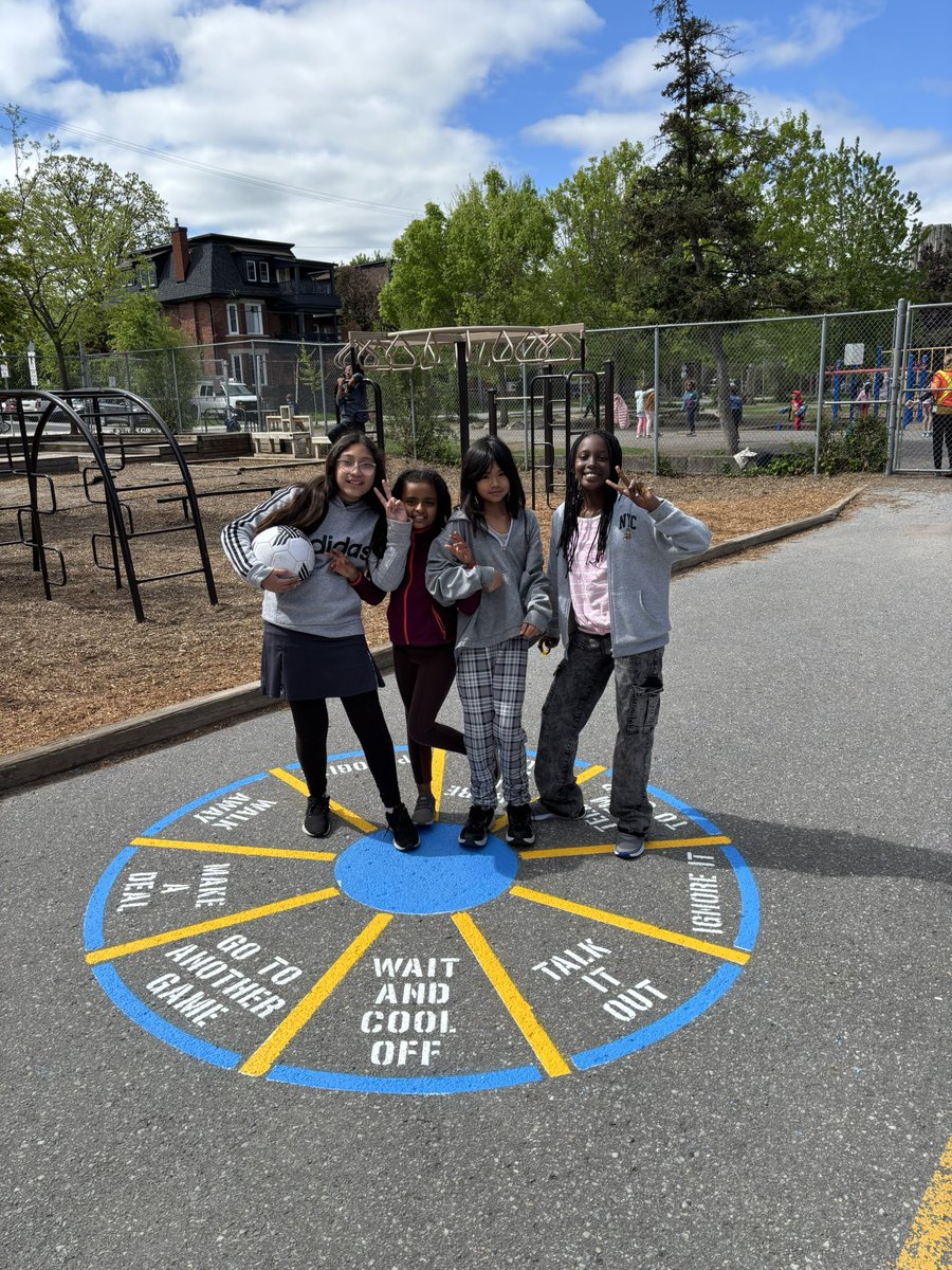 We LOVE our new yard pavement games!! Lots of creativity unlocked! #ocsb #CorpusProud