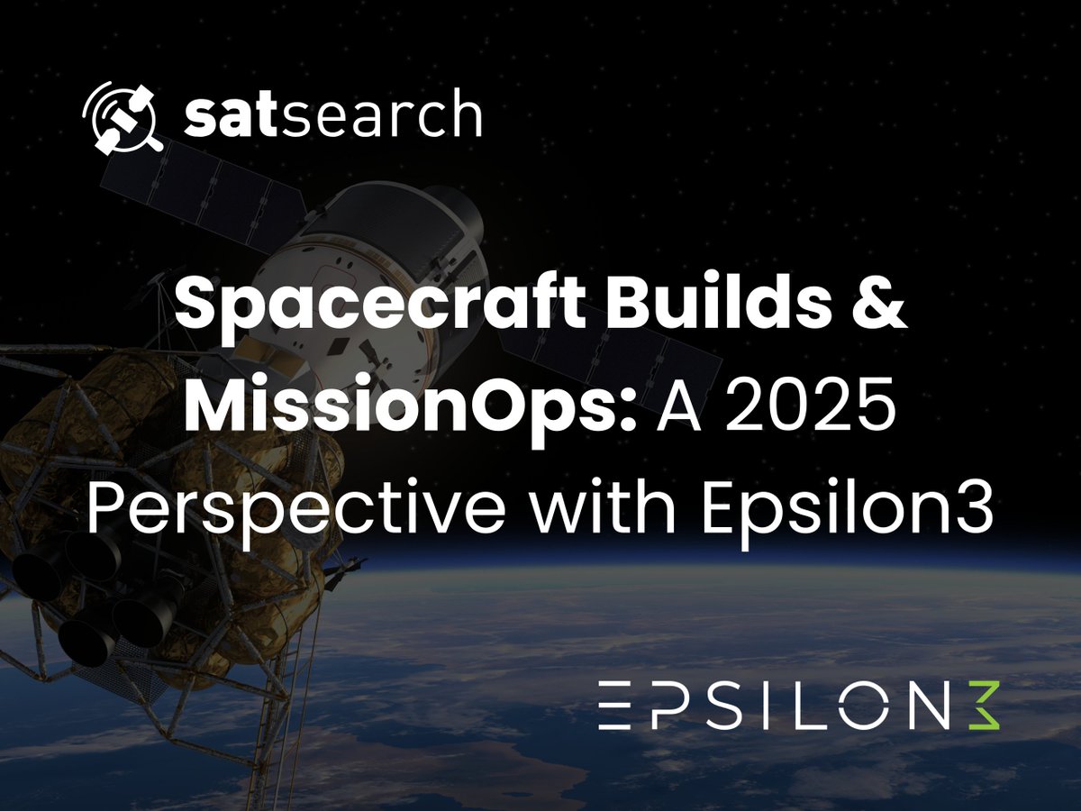 Epsilon3Inc's tweet photo. In this article, @satsearchco explores how Epsilon3 streamlines complex manufacturing, testing, and mission operations.

As a leading spacecraft hardware and software marketplace, satsearch also offers unique insights related to technology procurement, including regulatory compliance that organizations in the aerospace industry must consider before implementing new software.

🛰️ Read the full article to learn more: https://t.co/PEYUuZJRRB
