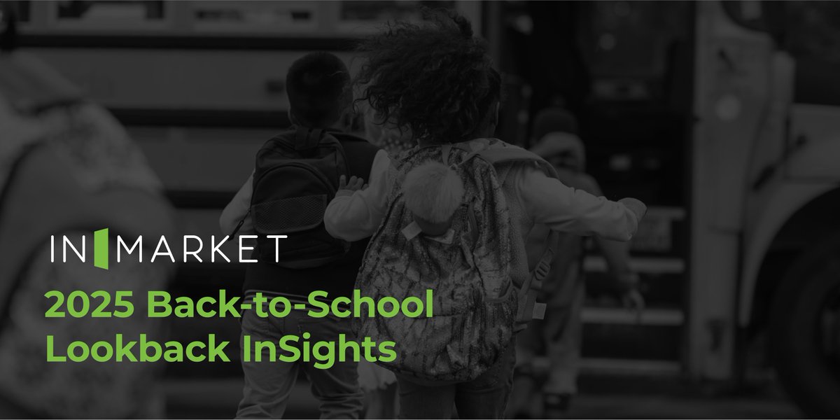 InMarket’s Back-to-School Lookback InSights report analyzes B2S shopper behavior during the summer of 2024 to help marketers prepare for the upcoming tentpole event.

Download now. bit.ly/25b2sltw

#marketing #advertising #Moments #backtoschool #consumerinsights
