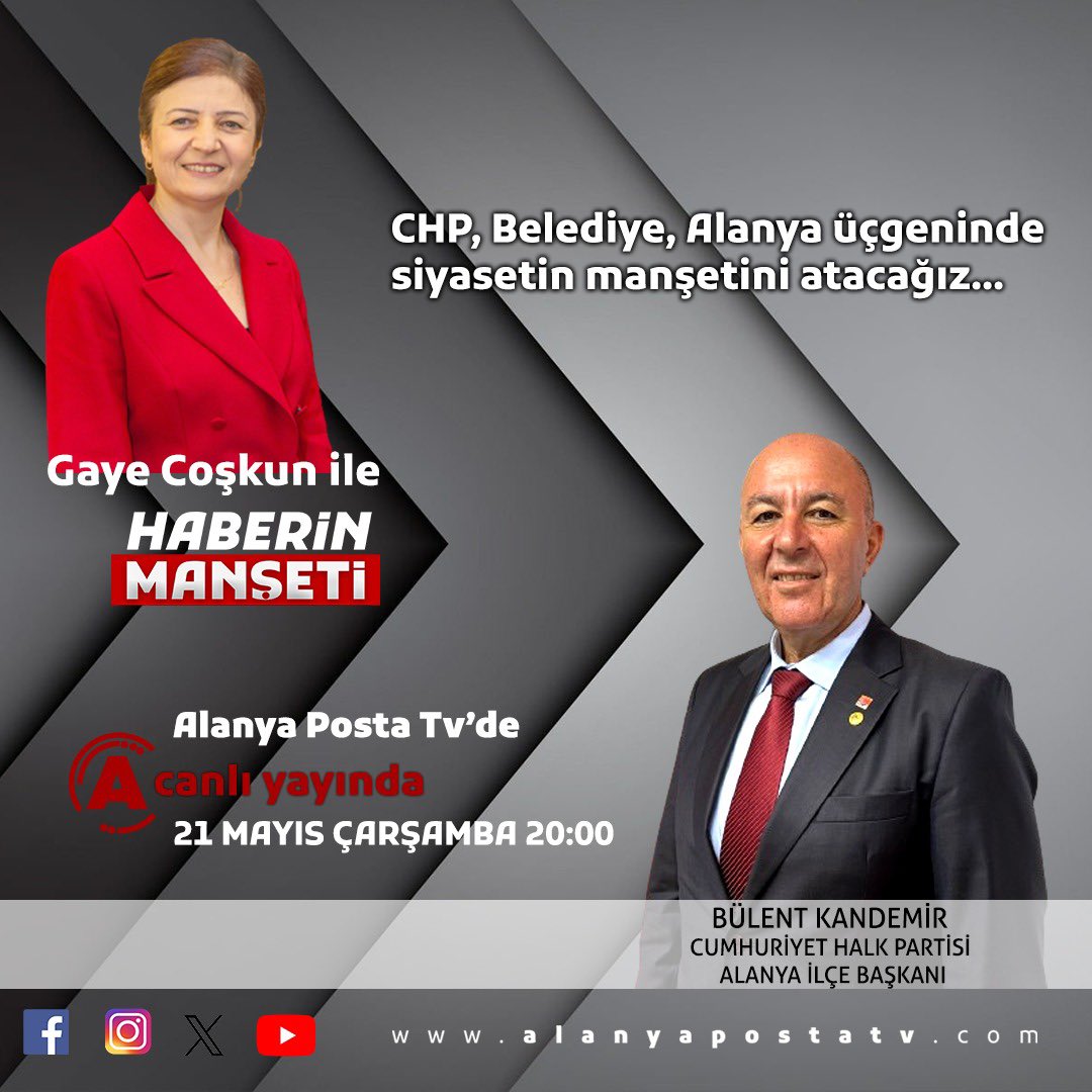 CHP Alanya İlçe Başkanlığı tweet media