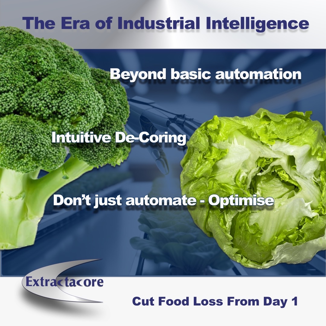 ExtractaCore's tweet image. 🥬 ExtractaCore’s AI-driven robotic de-coring cuts salad processing waste 20%+, saving tons of lettuce yearly. Supporting SDG 12 & EPA’s Food Recovery Hierarchy, we boost yields for sustainable agritech.
How do you tackle food waste?
#Agritech #SDG12 #FoodProcessing