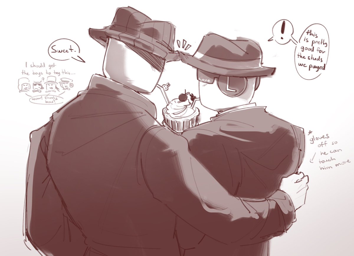 aveecot's tweet photo. #doublefedora doodle https://t.co/Y0PUPEX2rs