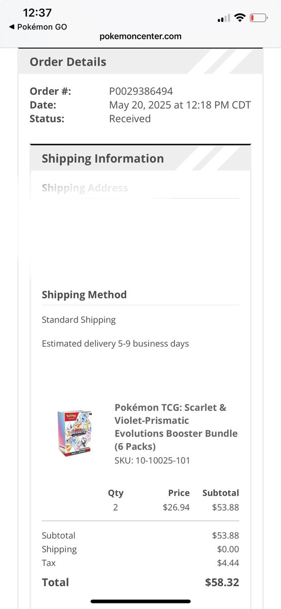 Mindy_Reads's tweet photo. @PokemonRestocks Was able to grab two! Thank you. ❤️ https://t.co/0p4kZOUHRY