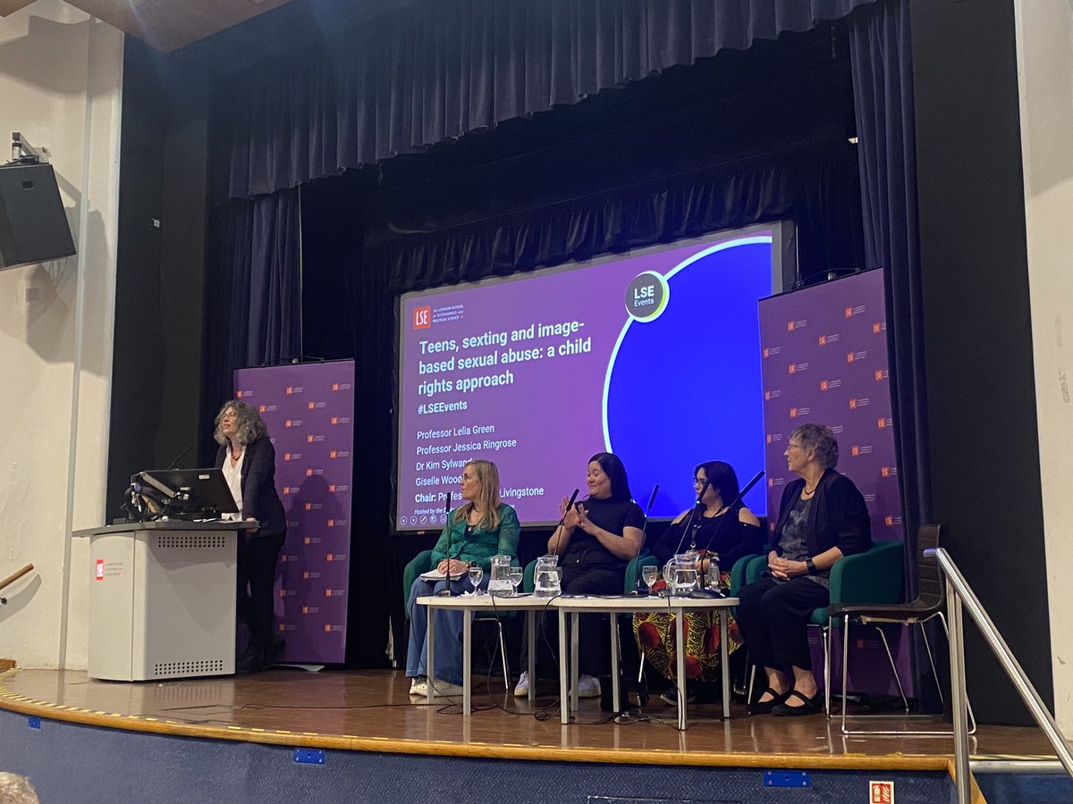 LSE Events (@lsepublicevents) on Twitter photo Tonight, join Professor Lelia Green, Professor Jessica Ringrose (<a href="/JessicaRingrose/">PROF J Ringrose she/her/TRANS NONBINARY ALLY🏳️⚧️</a>), Dr Kim Sylwander, and Giselle Woodley (<a href="/Zosogis/">Giselle Woodley</a>), to learn about the risks teens face—AI, deepfakes and more—and how we can protect their rights.
#LSEEvents Tonight, join Professor Lelia Green, Professor Jessica Ringrose (<a href="/JessicaRingrose/">PROF J Ringrose she/her/TRANS NONBINARY ALLY🏳️⚧️</a>), Dr Kim Sylwander, and Giselle Woodley (<a href="/Zosogis/">Giselle Woodley</a>), to learn about the risks teens face—AI, deepfakes and more—and how we can protect their rights.
#LSEEvents