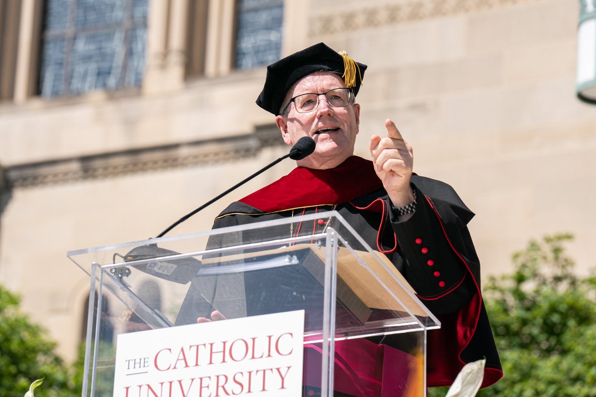 We’re deeply grateful to Bishop Robert Barron, bishop of Winona-Rochester and founder of Word on Fire Catholic Ministries, for serving as our 2025 Commencement speaker. His words challenged, inspired, and reminded us of the call to live lives of truth, beauty, and goodness.