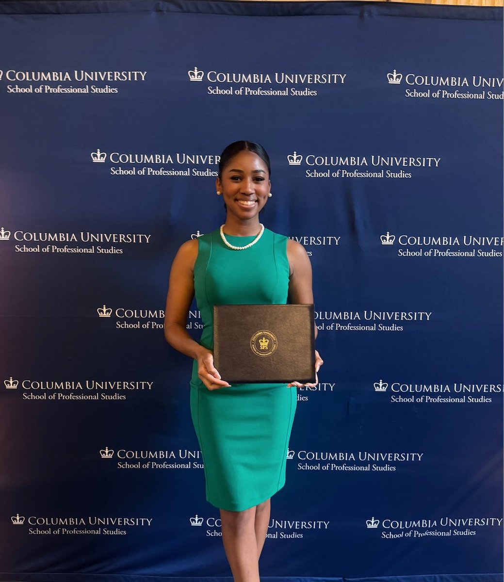 CUSportsBiz (@cu_sps_sports) on Twitter photo Congrats to Breah Banks on becoming a finalist for the <a href="/Columbia/">Columbia University</a> University SPS Student Impact Award!
“I’ve always believed in the power of showing up for others,” Breah shared. “Leading w/ empathy and authenticity has been the foundation of how I hope to make a lasting impact.” Congrats to Breah Banks on becoming a finalist for the <a href="/Columbia/">Columbia University</a> University SPS Student Impact Award!
“I’ve always believed in the power of showing up for others,” Breah shared. “Leading w/ empathy and authenticity has been the foundation of how I hope to make a lasting impact.”