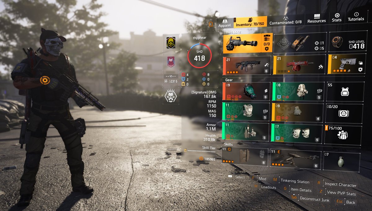 thyphear's tweet photo. @TheDivisionGame Stikers... Still going for more SHD levels. https://t.co/Yv9DB5PCs6